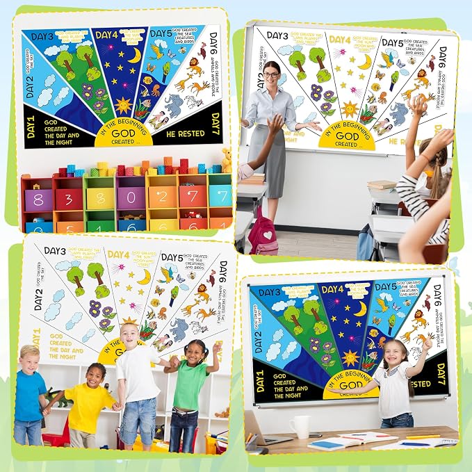 Christian Bulletin Board for Classroom Decorations Religious VBS Classroom