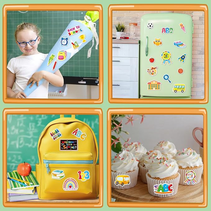 600 Pcs Back to School Foam Stickers Self Adhesive