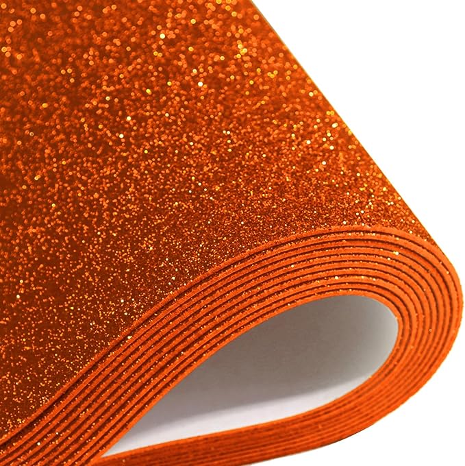 Mluchee 10 Sheets Glitter Cardstock Paper