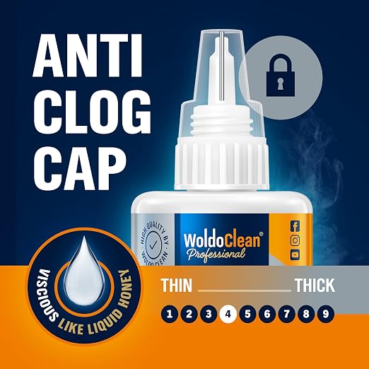 WoldoClean Metal Super Glue 50g Extra Strong Adhesive | Heavy Duty Waterproof