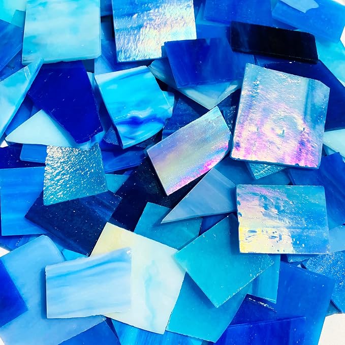Mosaic Tiles Stained Glass Sheets