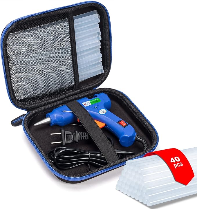 Hot Glue Gun Kit, 40 Glue Sticks
