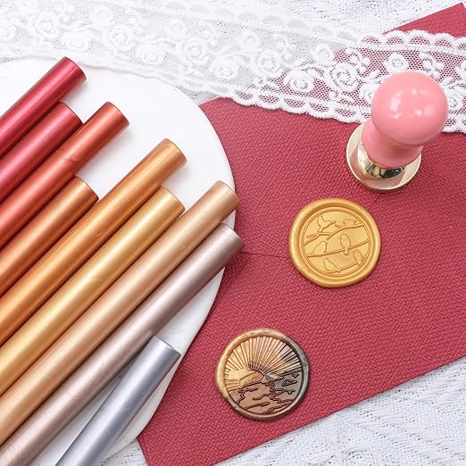 60pcs Wax Seal Sticks, HOSEALING Glue Gun Wax Seal Sticks