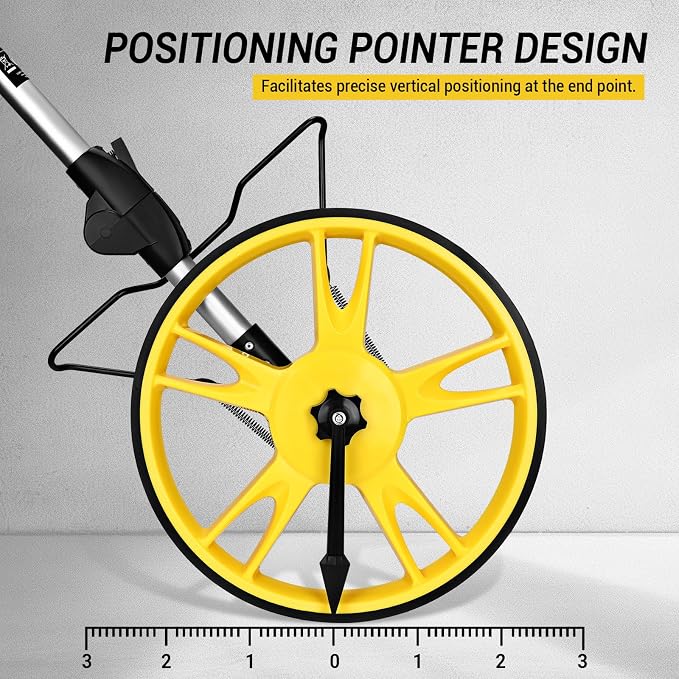 Measuring Wheel: DEKOPRO 4V Digital Measuring Wheel in Feet, 12.5 Inch 99