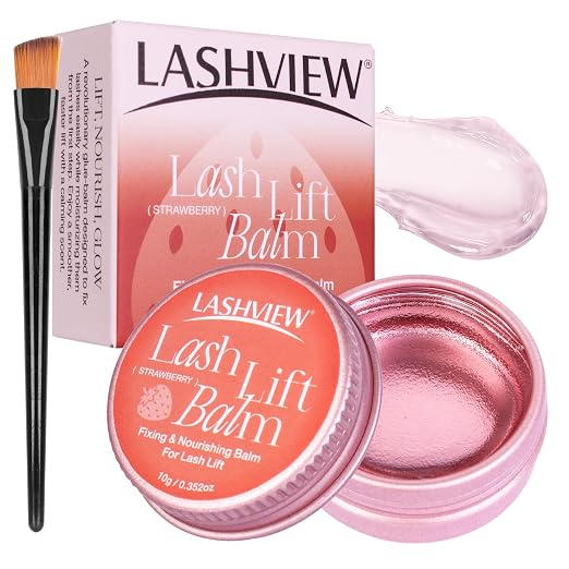 LASHVIEW Lash Lift Glue Balm, Faint Fragrance Lash Glue Wax