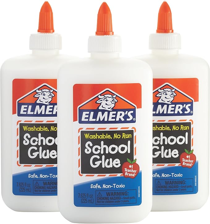 Elmer's Liquid School Glue, 7.625 Ounces