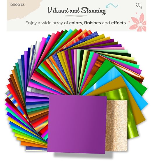 VViViD DECO65 Matte Pastel Violet Permanent Adhesive Craft Vinyl