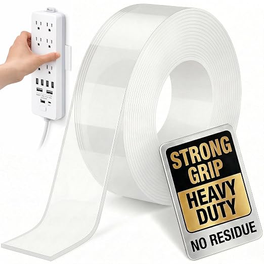 Double Sided Tape Heavy Duty, Picture Hanging Adhesive Strips