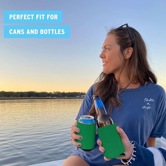 Blank Beer Can Coolers Sleeves Soft Insulated Beer Can Cooler Sleeves