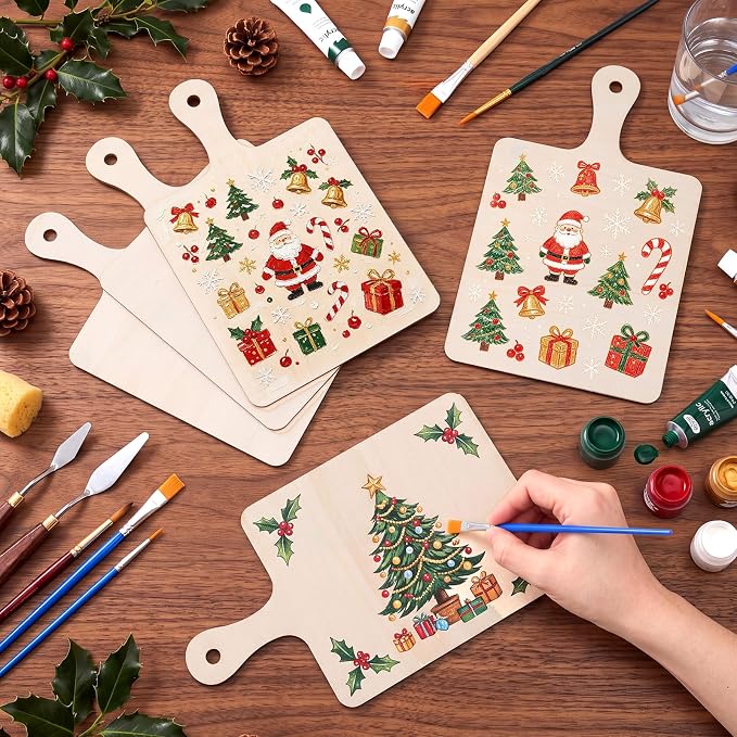 Marsui 12 Pieces Mini Wooden Cutting Board