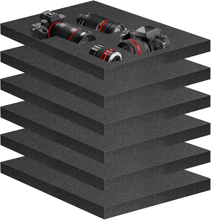 Eunice 6Pcs Polyurethane Foam Sheets