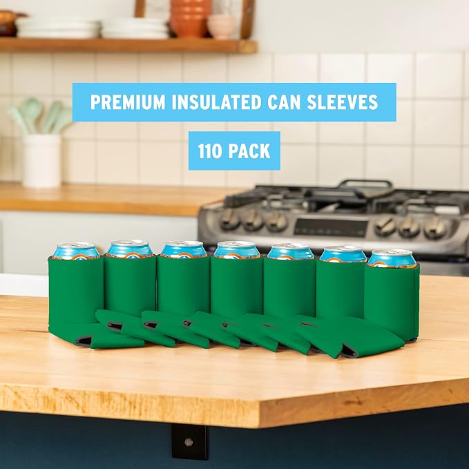 Blank Beer Can Cooler Sleeves