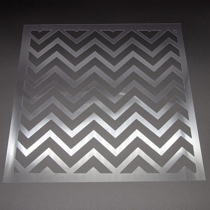7 Mil Blank Mylar Stencil Sheet, 12 x 12 Inch Clear Plastic Sheets, Acetate