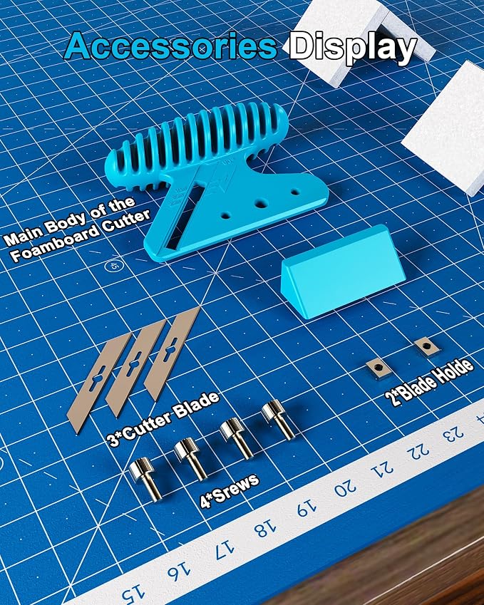 Foamboard Cutter Tool, FoamBoard Straight/Bevel Cutter Used to Cut Eva Foam