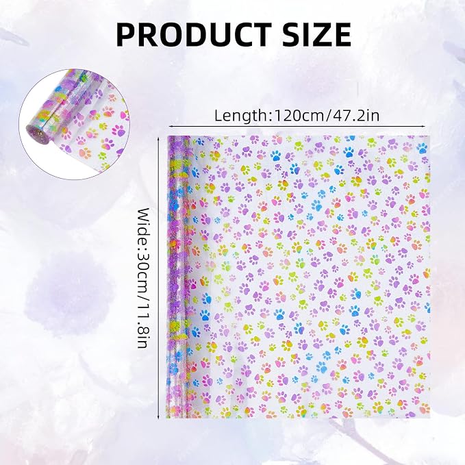 Printed TPU Jelly Faux Leather, 11.8 x 47.2 Inch Transparent Clear Jelly Vinyl