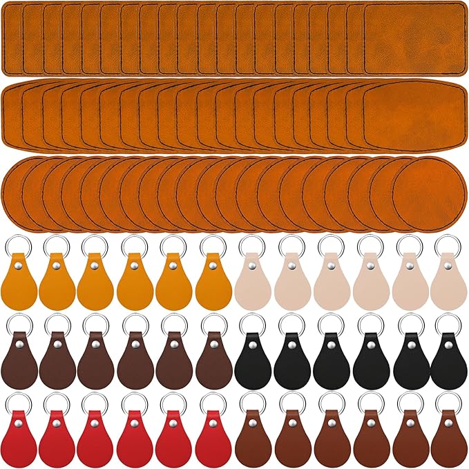 90 Pcs Lasable Engravable Blanks