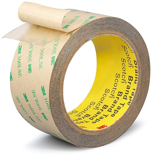 3M 300LSE Double Sided Tape 2in x 36ft, Removable Heavy Duty Tape | Double
