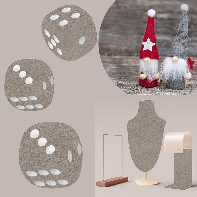Bernese 6PCS Self Adhesive Felt Sheet, Felt Sheets