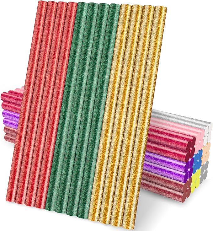 Manarty Colored Hot Glue Sticks, Glue Sticks