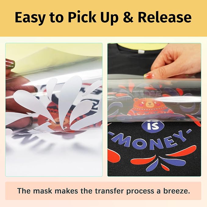 TransOurDream Heat Transfer Mask & Iron on Tape