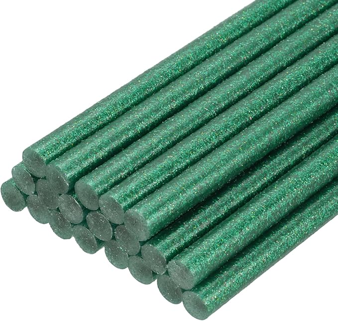 PATIKIL Hot Glue Sticks for Glue Gun, Dark Green