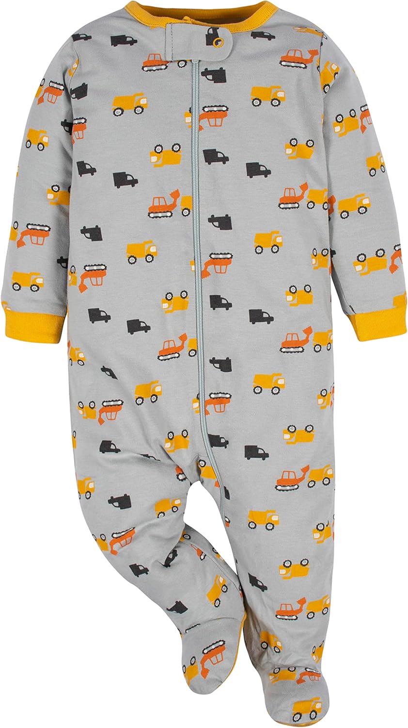 Gerber Baby Boys 4 Pack Sleep 'N Play Footie
