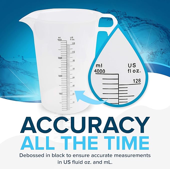 ACCUPOUR 64oz Measuring Pitcher, Pool and Lawn