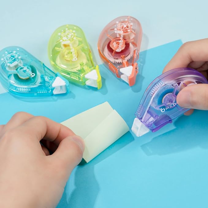 Double Sided Tape Roller, 4 Pack