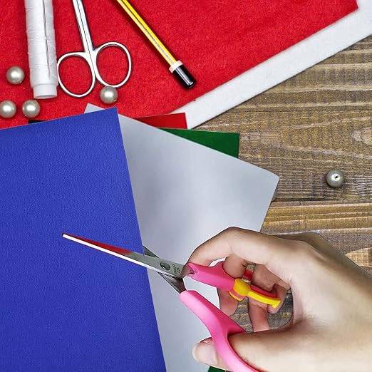 Jtnohx Self Adhesive Felt Sheets, 12 Pieces Felt Fabric