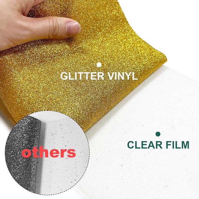 Glitter HTV Heat Transfer Vinyl Rolls