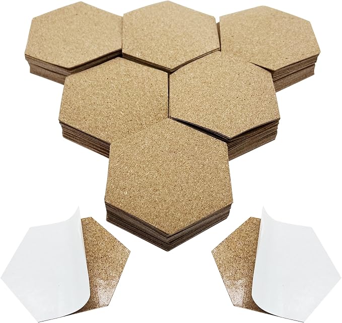 Self-Adhesive Mini Cork Tiles Mat