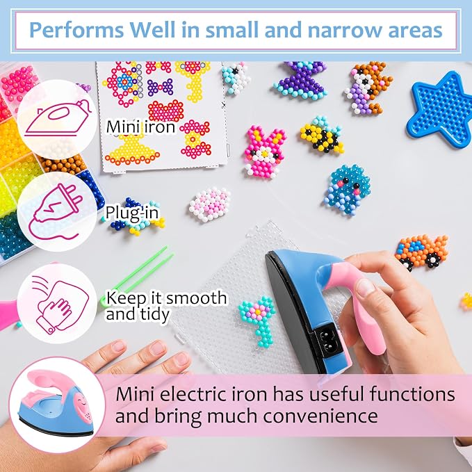 Honoson Mini Craft Iron Mini Heat Press Small Iron 3.93 x 2.36 x 2.76 in