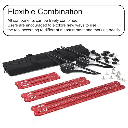 Stair Tread Template Tool – Stair Tread Gauge, Hidden Screw Slide Rail Stair