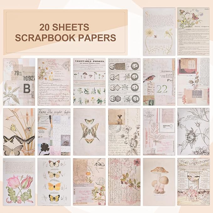 Vintage Journal Stickers