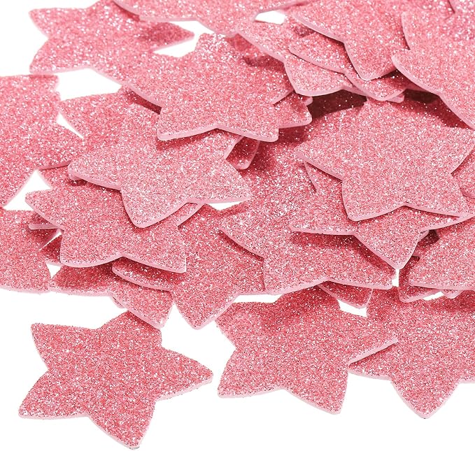 PATIKIL 1.8"x1.8" Star Foam Stickers