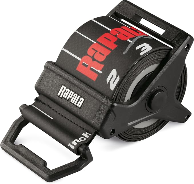 Rapala 60 Inch Retractable Fish Measuring Ruler | Tournament Fish Measuring
