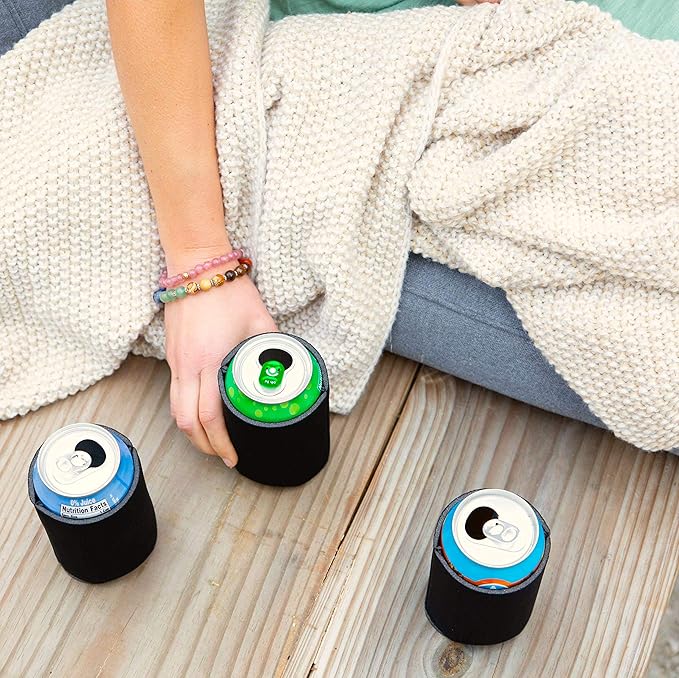 Blank Beer Can Coolers Sleeves Soft Insulated Beer Can Cooler Sleeves