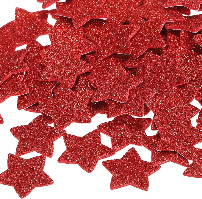 PATIKIL 1"x1" Star Foam Stickers