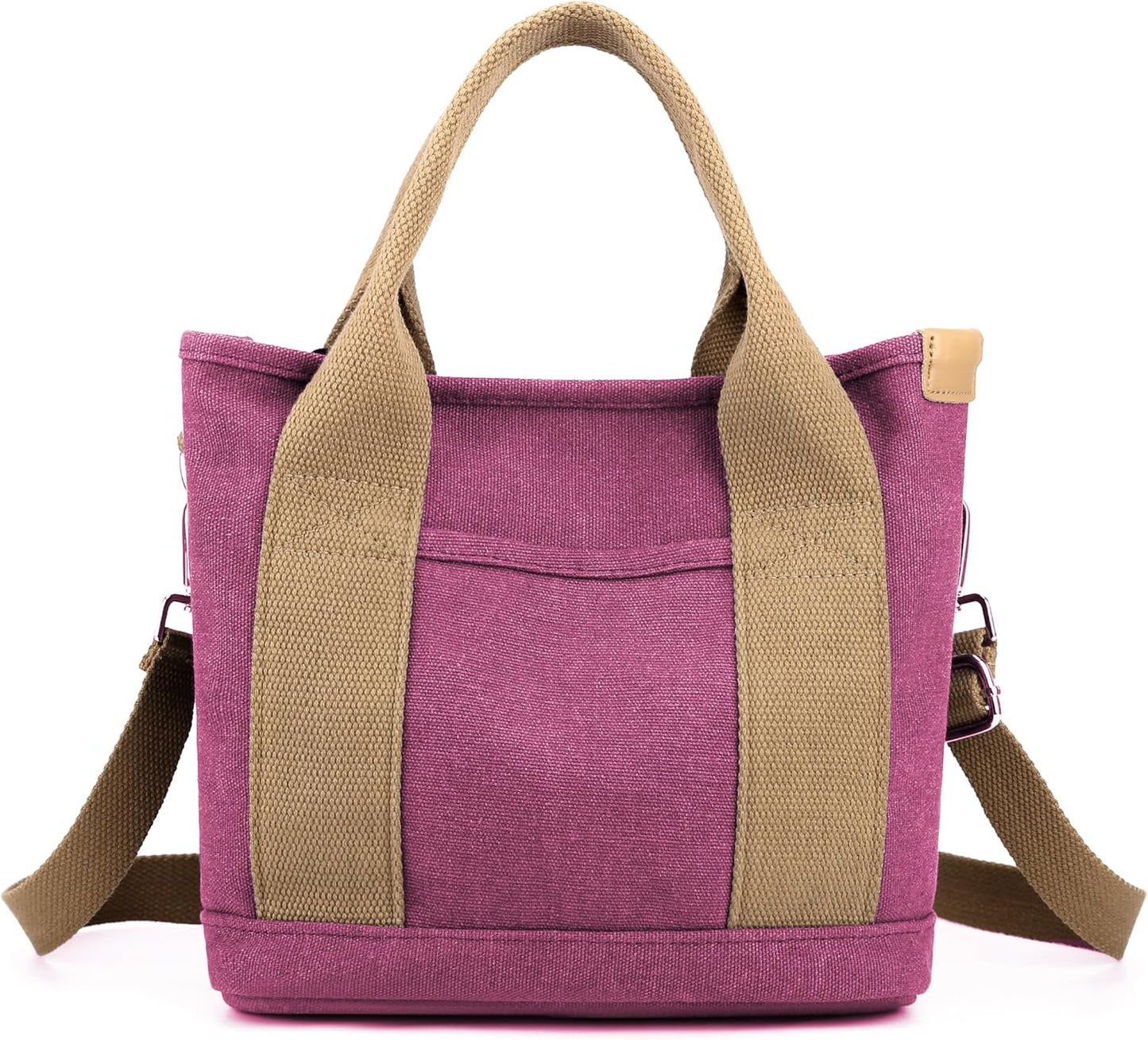 Small Tote Bag with Zipper Tote Bag for Women Canvas Crossbody Bag Shoulder Bag Satchel Hobo Bag Messenger Bag 2025