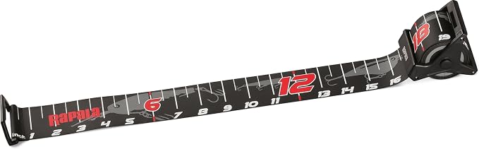 Rapala 60 Inch Retractable Fish Measuring Ruler | Tournament Fish Measuring