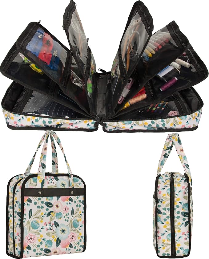 PACMAXI Sewing Accessories Storage Carrying Bag, Craft Tools | Roomy carry bag