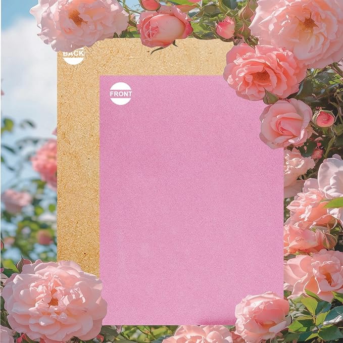 Bernese 6PCS Self Adhesive Felt Sheet, Felt Sheets