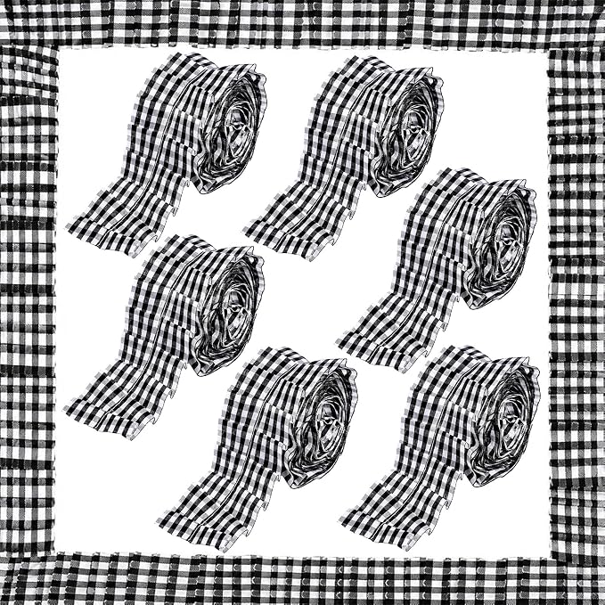 6 Rolls 40 Ft Ruffled Bulletin Board Borders Back to School Classroom Decor