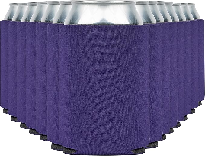 Blank Beer Can Coolers Sleeves Soft Insulated Beer Can Coolies