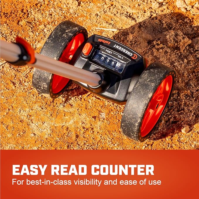 Lufkin 4" SAE Dual Wheel Measuring Wheel | CMW4DUAL