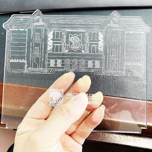 Acrylic Sheet Clear Cast for LED Light Base | Square Blanks DIY Laser Cutting