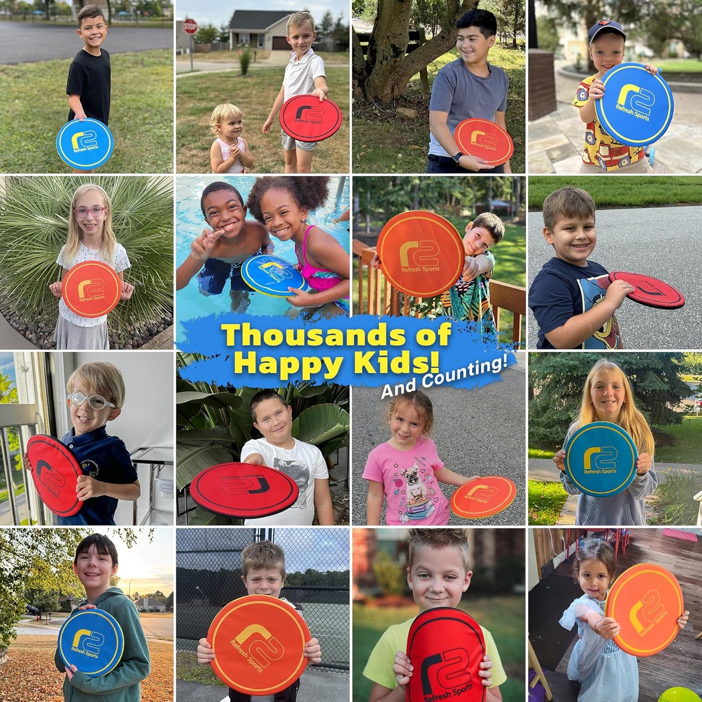 Fun Flying Toy for Kids, Teens & Adults - Beach Soft Disc - Durable Design Floats On Water - Use As A Pool Toy & Water Activity - Outdoor Toys & Stocking Stuffer Gifts For Kids All Ages Boys & Girls