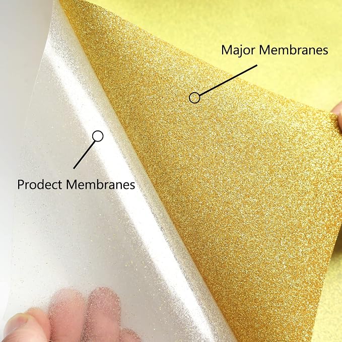 TUMIYA Glitter Gold HTV Vinyl