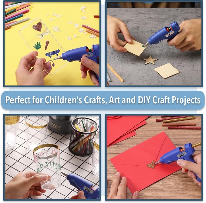 Mr. Pen- Glitter Hot Glue Sticks, Mini Glue Sticks