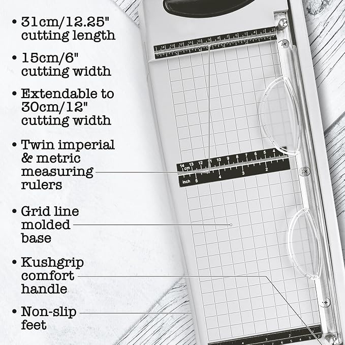 Tonic Studios Tim Holtz 12.25" Maxi Guillotine Paper Cutter